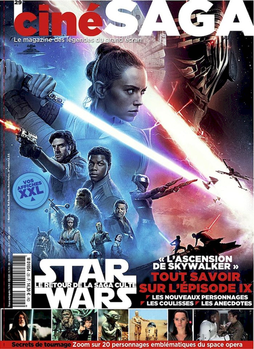 Cine Saga Magasin Frankrike 2019 #29 Star Wars Originalutgåva