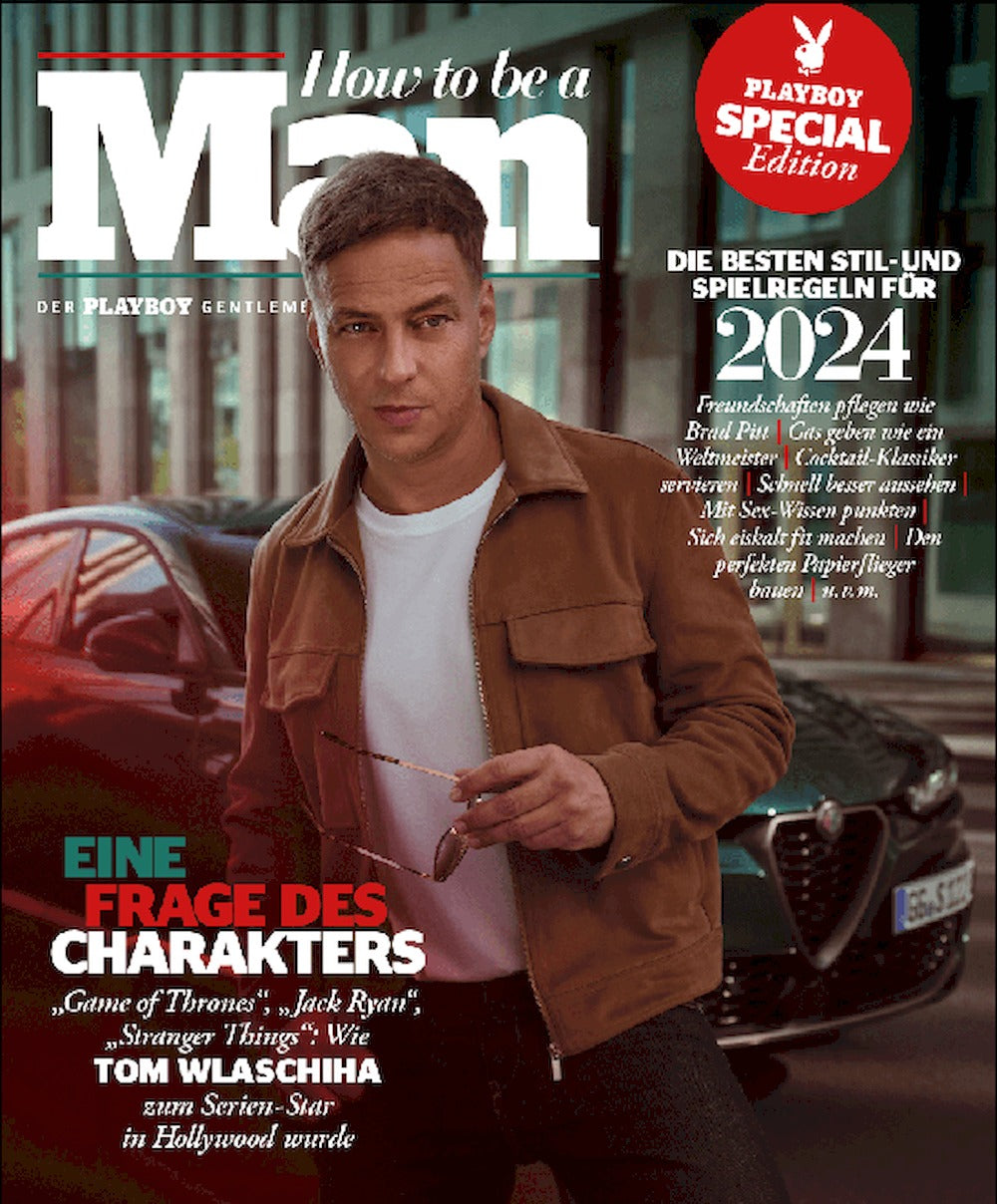How to be a Man Playboy Magasin Tyskland 2023 Tom Wlaschiha