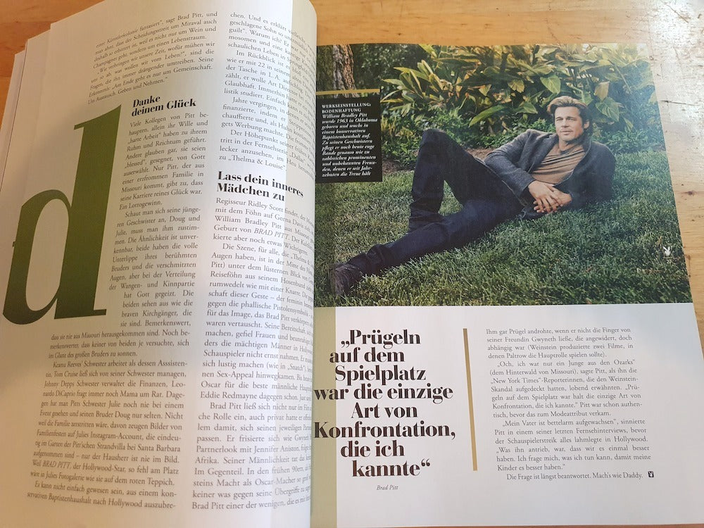 How to be a Man Playboy Magasin Tyskland 2023 Tom Wlaschiha