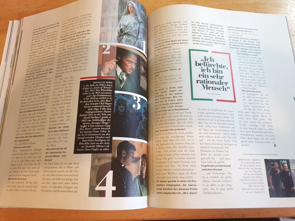 How to be a Man Playboy Magasin Tyskland 2023 Tom Wlaschiha