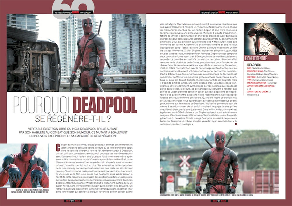 Cine Saga Magazin Frankreich 2019 #40 Marvel
