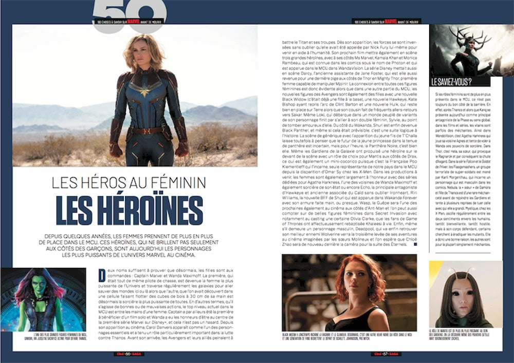Cine Saga Magazin Frankreich 2019 #40 Marvel