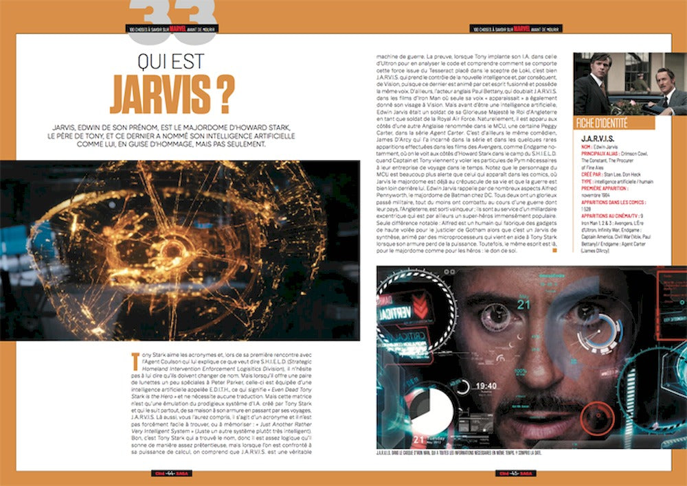Cine Saga Magazin Frankreich 2019 #40 Marvel