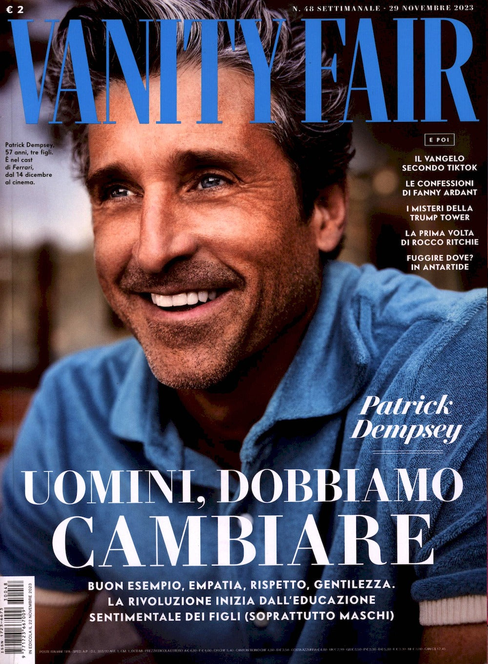 Vanity Fair Magazine Italie 2023-46 – Cher – Édition originale