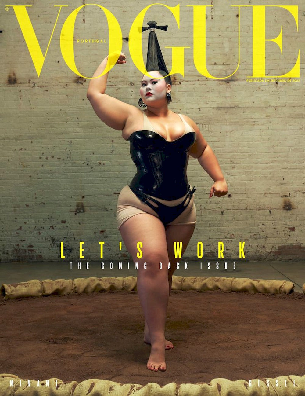 Vogue Magasin Portugal 2023-09 Minami Gessel Originaludgave