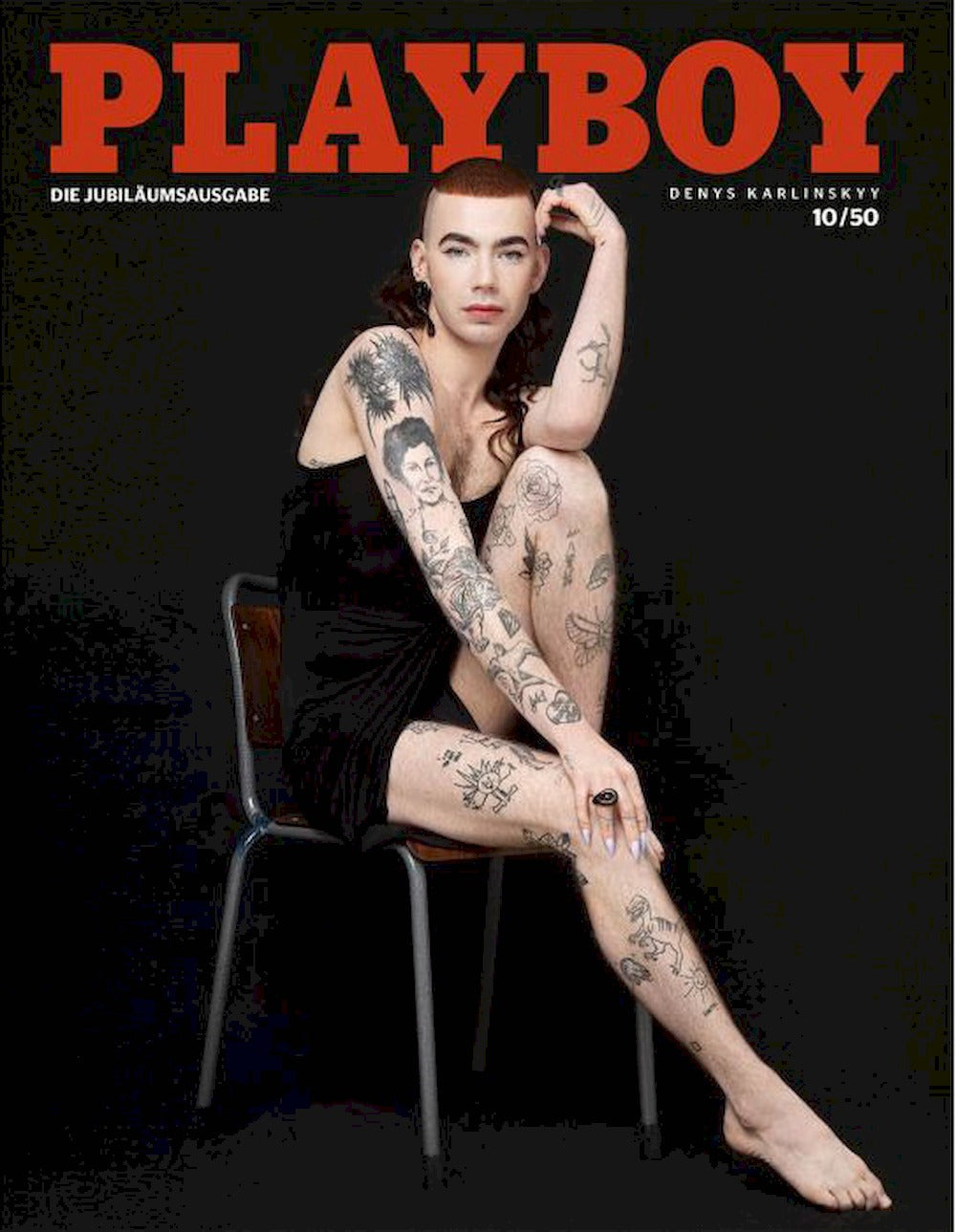 Playboy Magazine Allemagne 2022-08 – Denys Karlinskyy – Édition originale