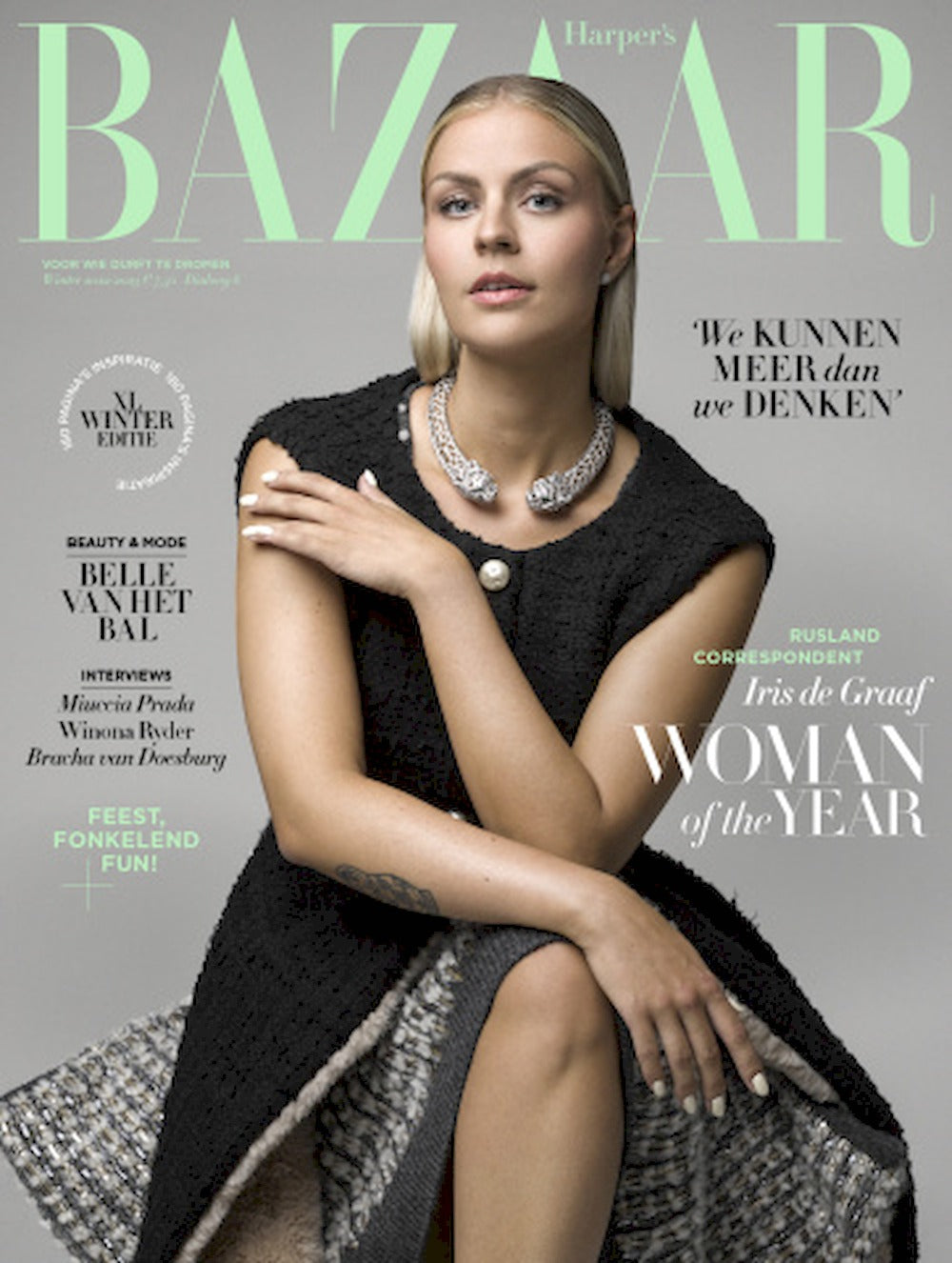 Harpers Bazaar Revista Países Baixos 2022-06 Iris De Graaf Edição original