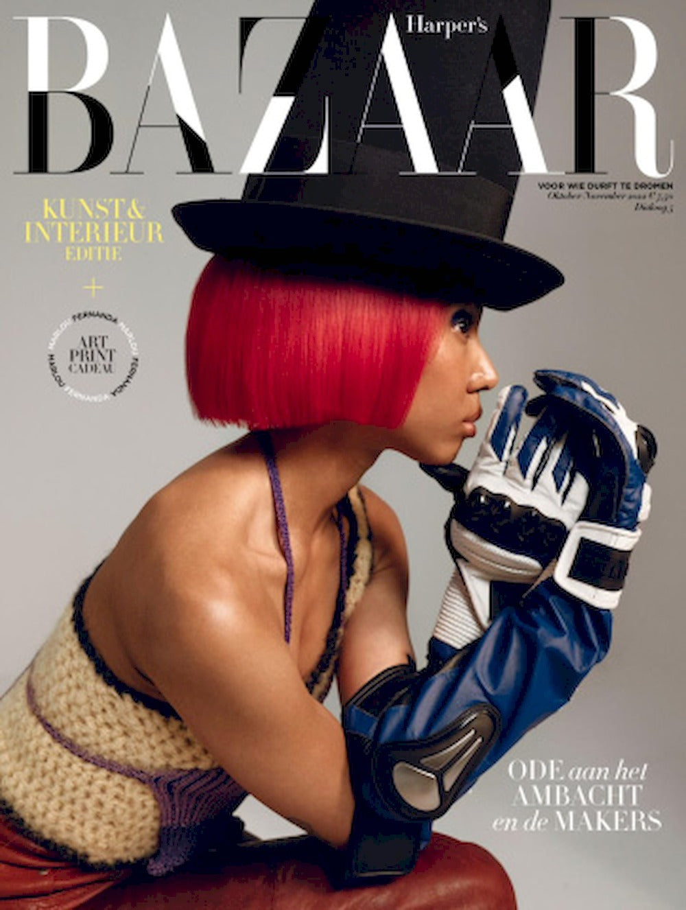 Harpers Bazaar Magasin Nederländerna 2022-05 Marlou Fernanda Originalutgåva