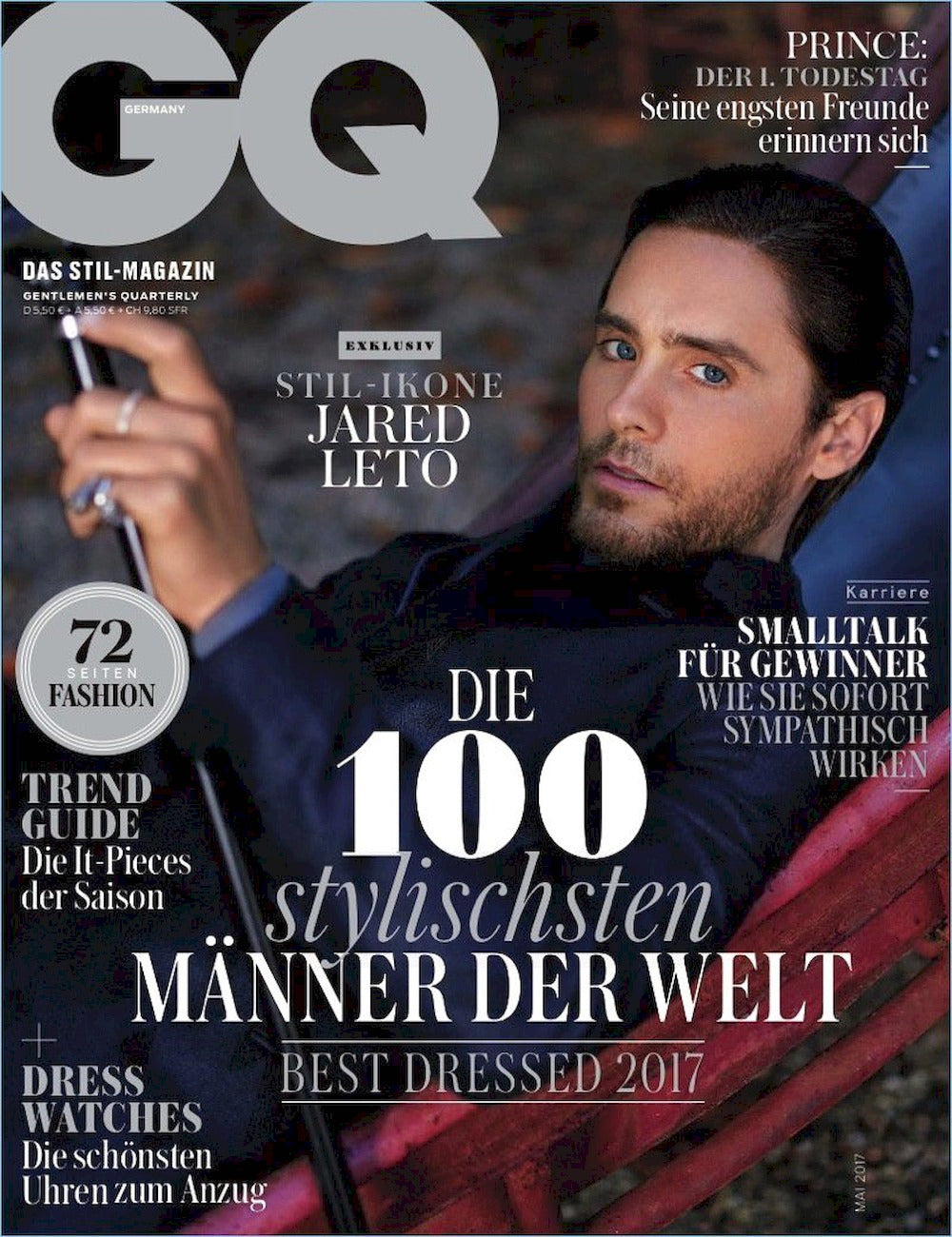 GQ Magasin Tyskland 2017-05 Jared Leto Prince