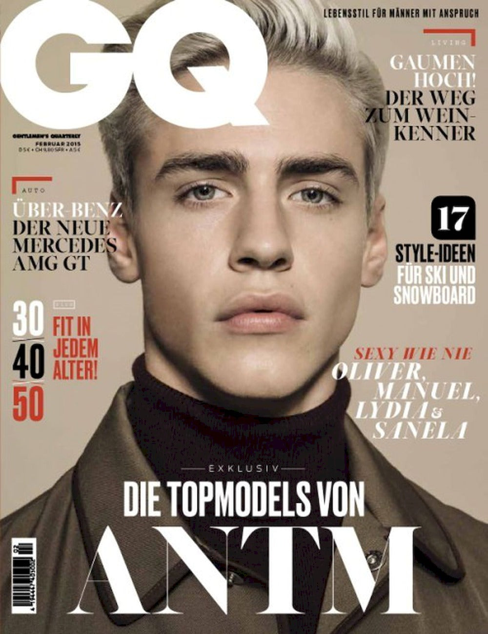 GQ Rivista Germania 2015-02 – Oliver Stummvoll – Edizione originale