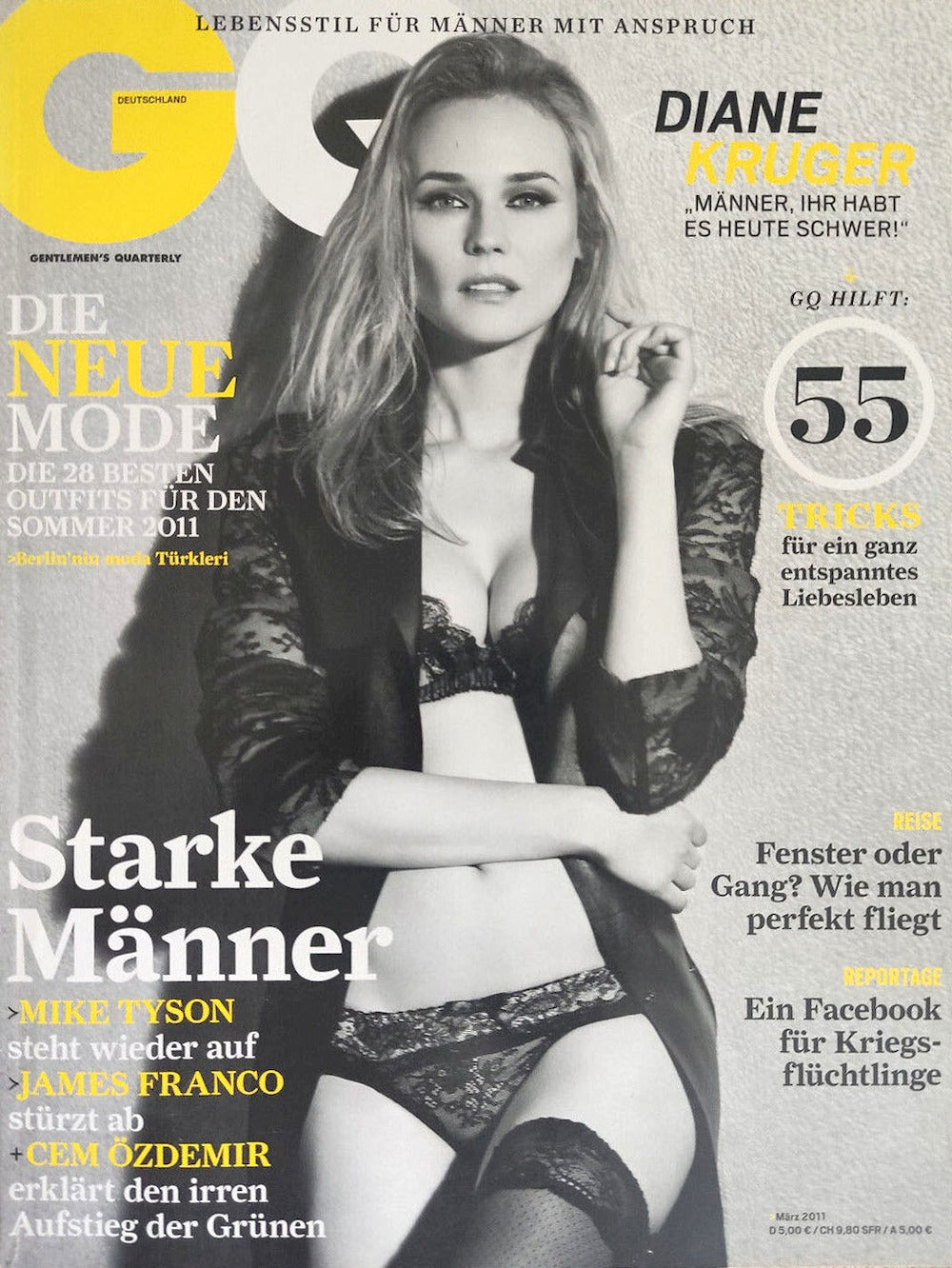 GQ Magazin Deutschland 2011-03 Diane Kruger