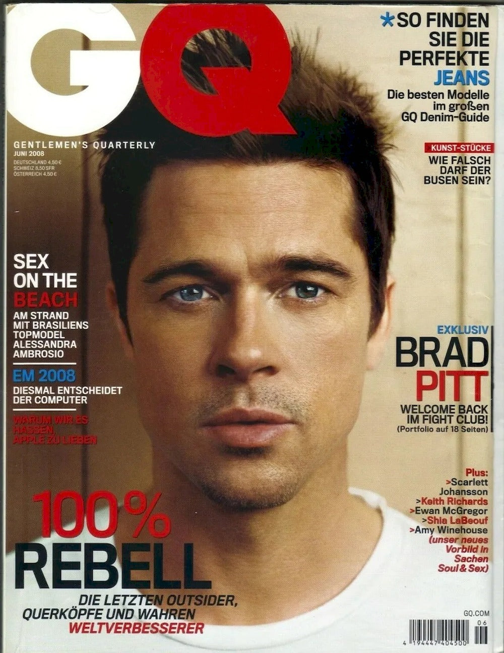 GQ Revista Alemania 2008-06 Brad Pitt