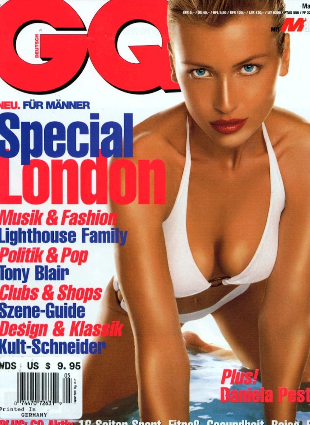 GQ Rivista Germania 2008-05 – Daniela Pestova – Edizione originale