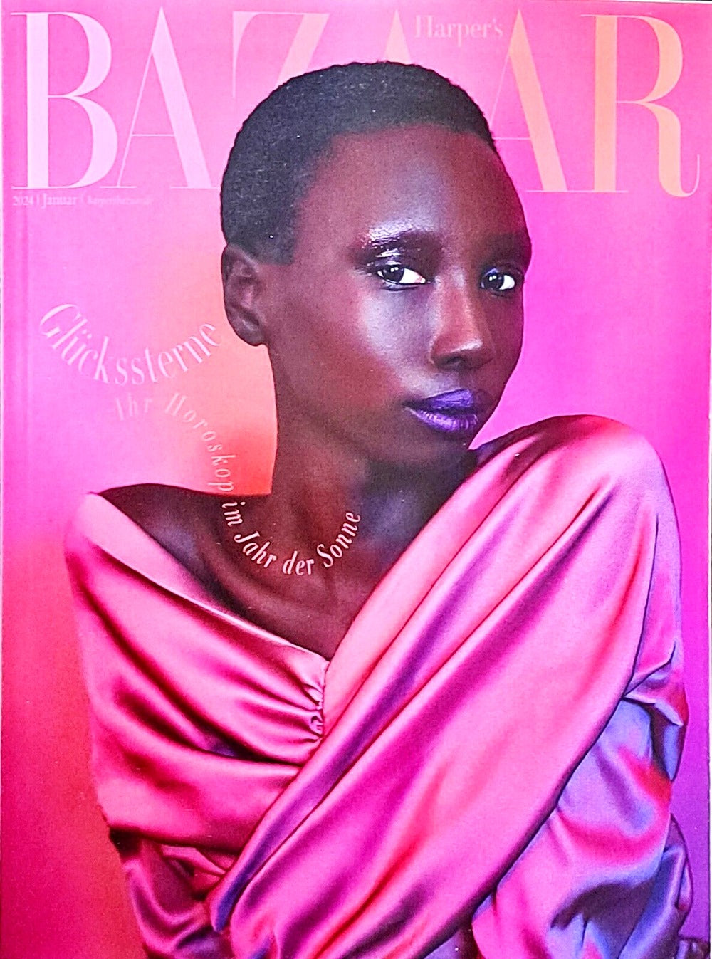 Harpers Bazaar Magasin Tyskland 2024-01 Alay Deng Udgave