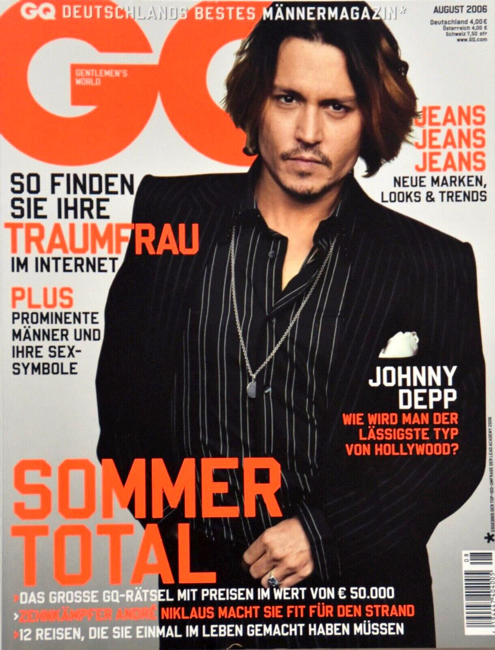 GQ Magazine Germany 2006-08 Johnny Depp