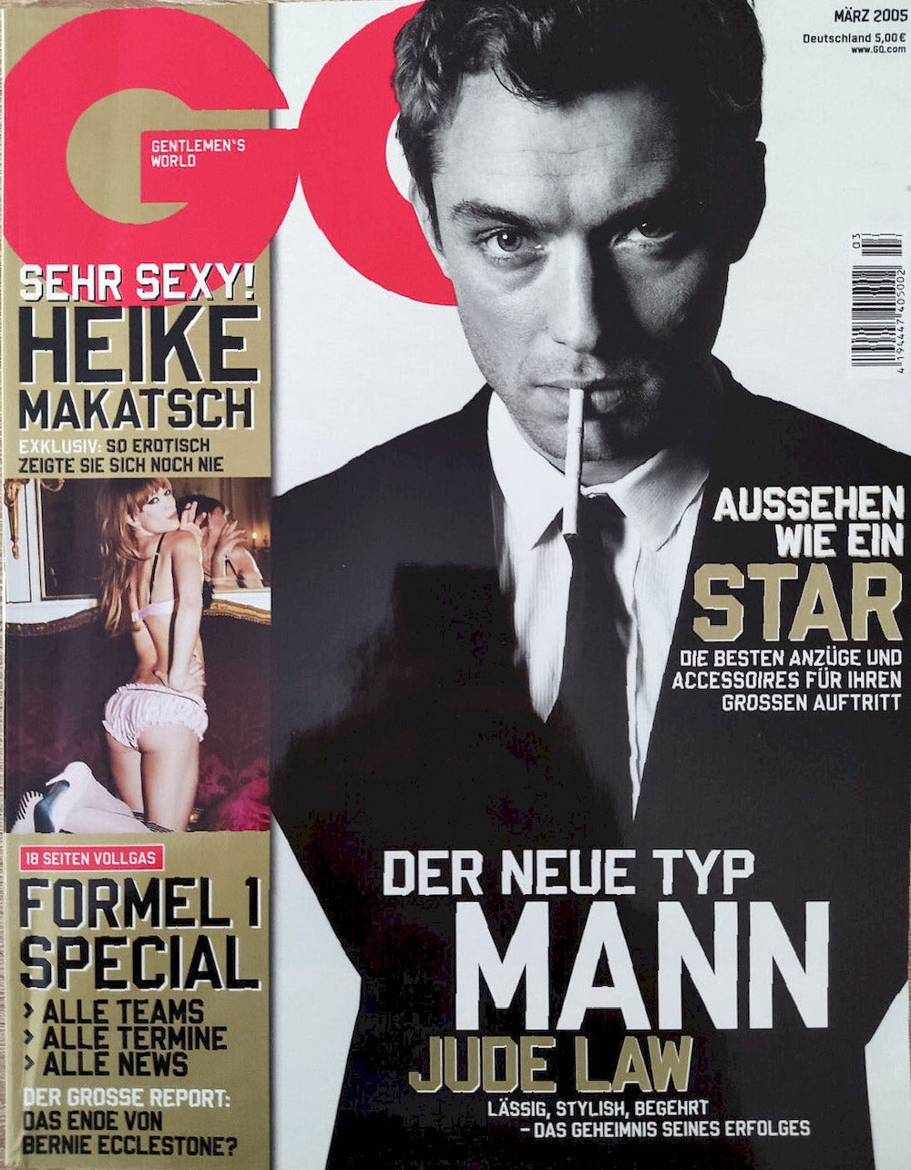 GQ Tijdschrift Duitsland 2005-03 – Jude Law – Originele uitgave