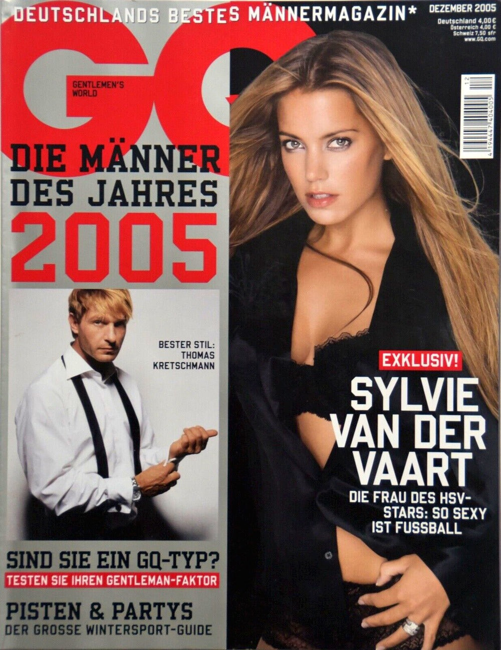 GQ Magazin Deutschland 2005-12 Sylvie Van Der Vaart Thomas Kretschmann