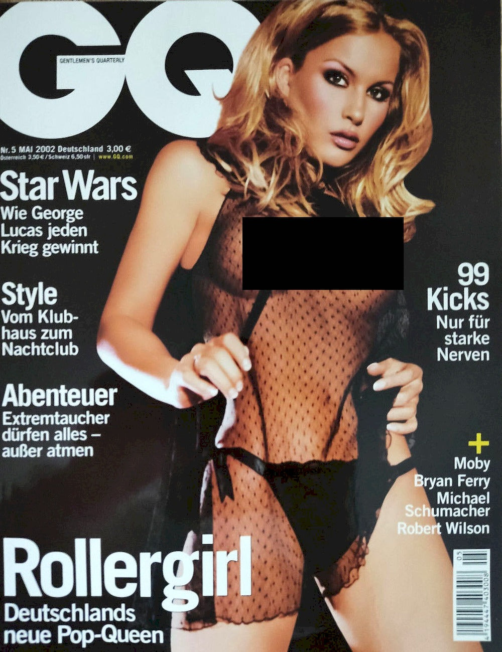 GQ Magazin Deutschland 2002-05 Daniela Pestova Nicole Safft Ali Larter