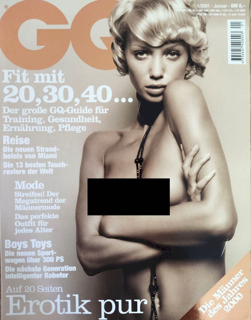 GQ Magazin Deutschland 2001-01 Joachim Baldauf