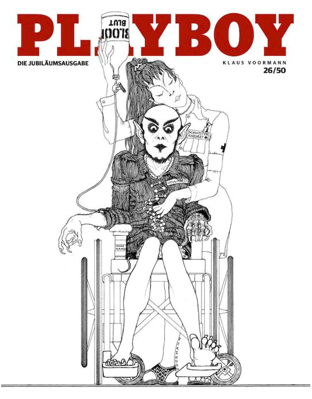 Playboy Revista Alemanha 2022-08 – Klaus Voormann – Edição original