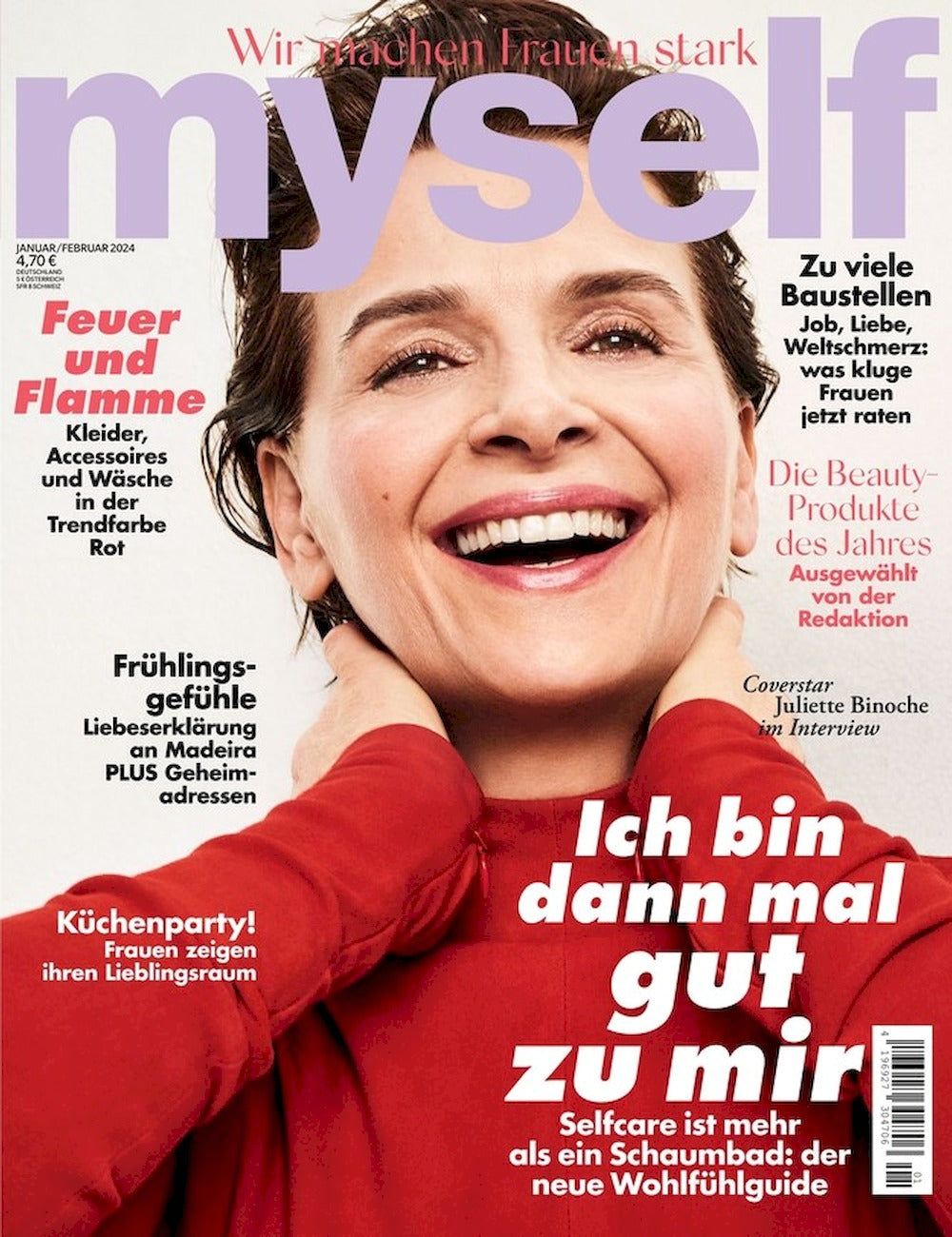 Myself Magazine Germany 2024-01 – +02 Juliette Binoche – Original Print Issue