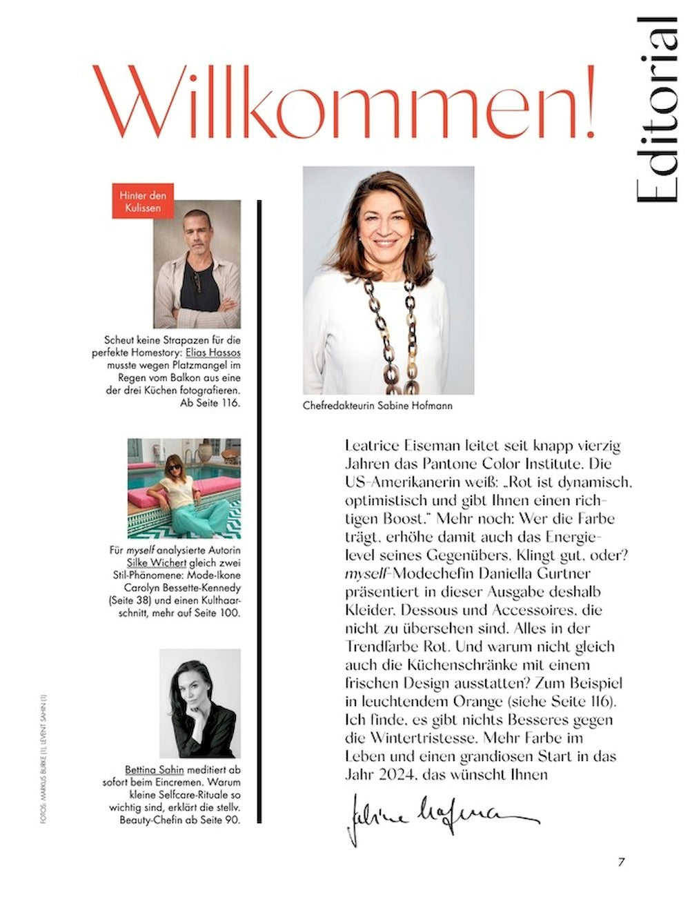 Myself Magazine Germany 2024-01 – +02 Juliette Binoche – Original Print Issue