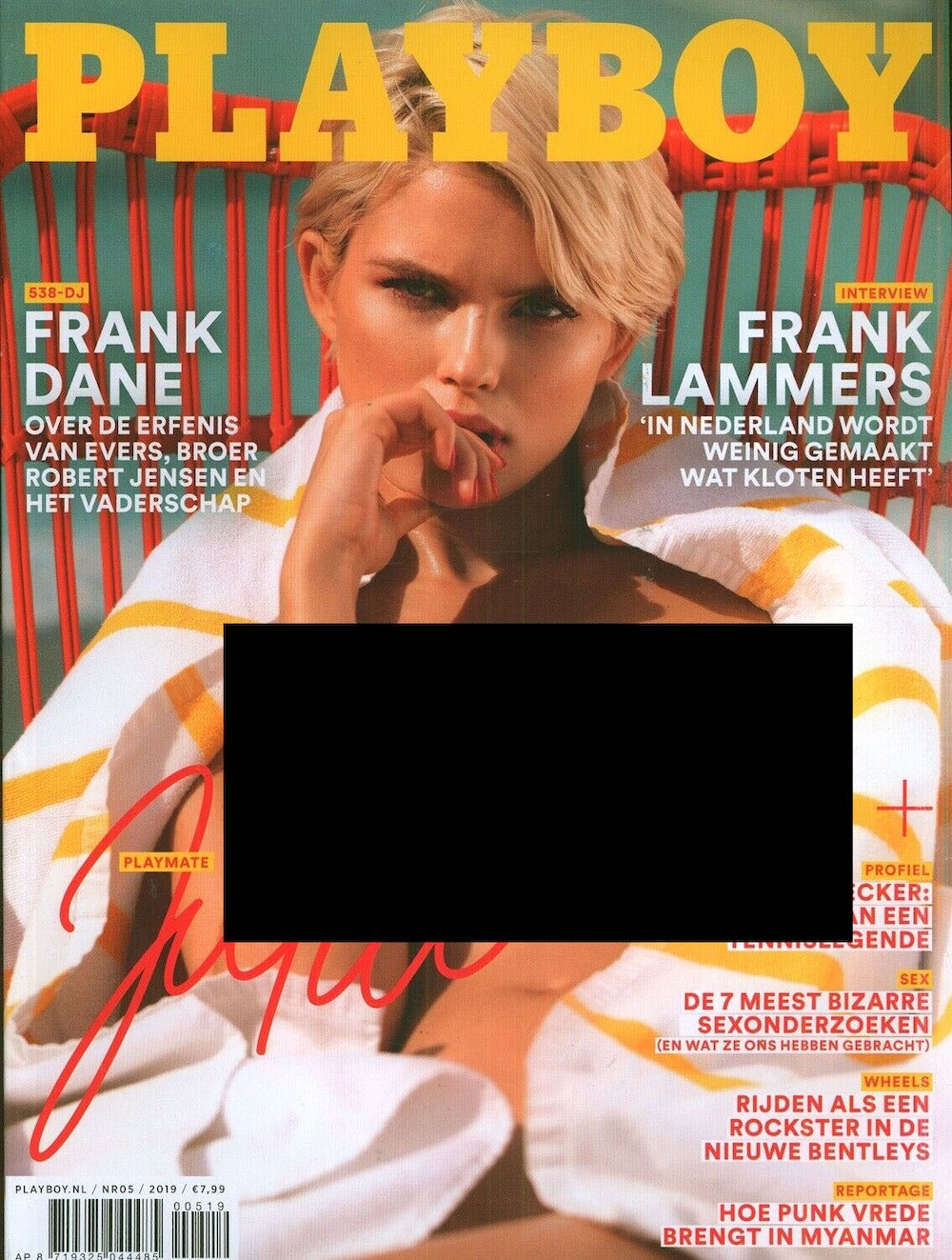 Playboy Magazine Pays-Bas 2019-05 Julia April Summers Édition originale