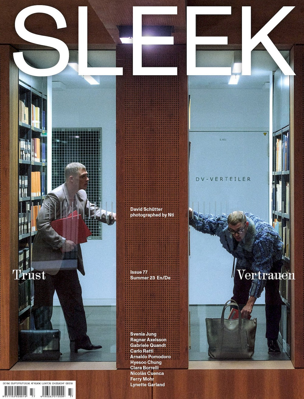 Sleek Magazin Deutschland 2023 #77 David Schütter Carlo Ratti Svenja Jung