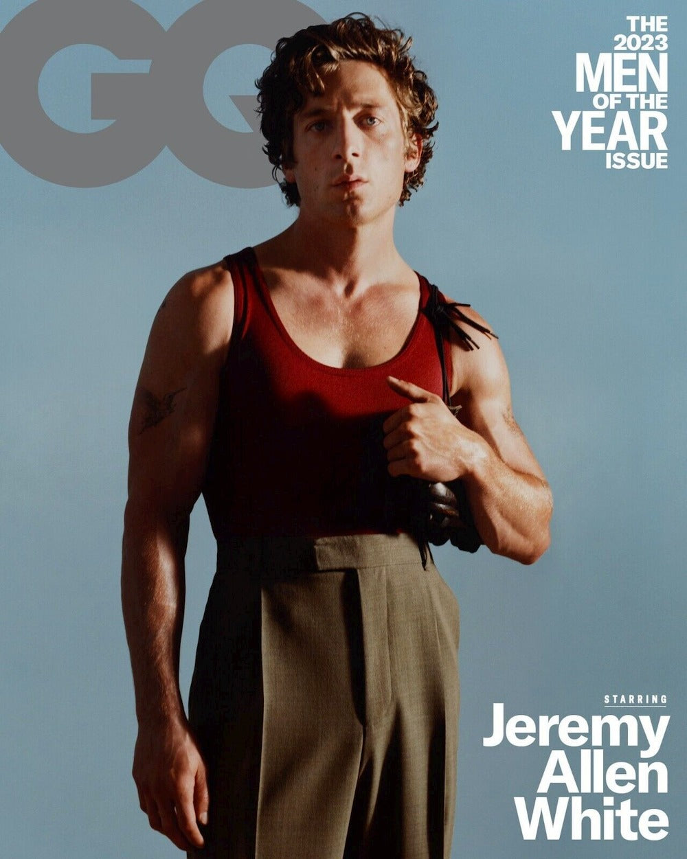 GQ Magazine UK 2023-12 Jeremy Allen White Édition originale