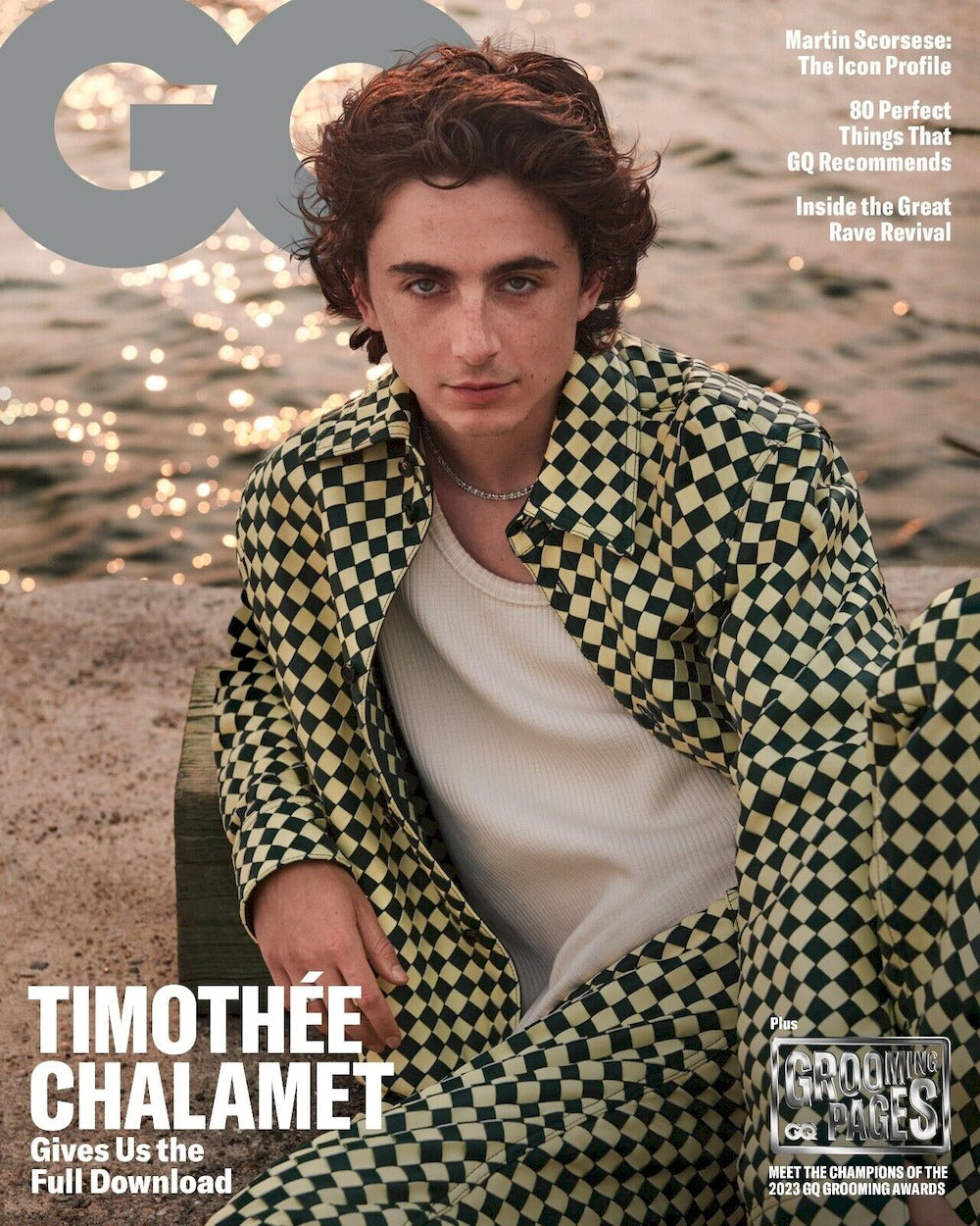 GQ Revista UK 2023-11 – Timothee Chalamet – Edición original