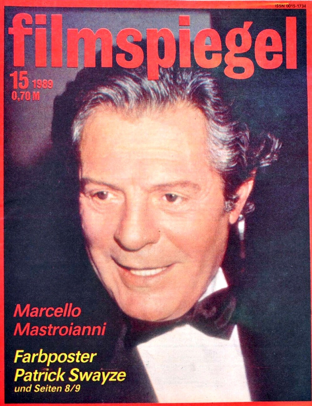 Filmspiegel Magazin Deutschland 1989-15 Marcello Mastroianni Patrick Swayze