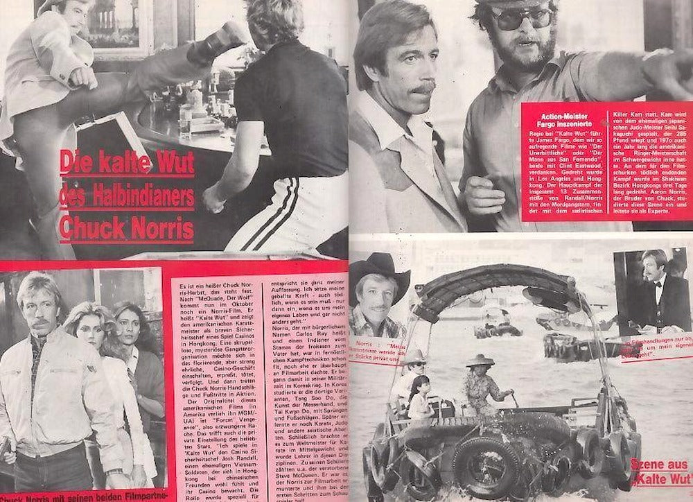 Film Illustrierte Magazine Allemagne 1983-10 – Sylvester Stallone John Travolta Burt Lancaster Bee Gees – Édition originale
