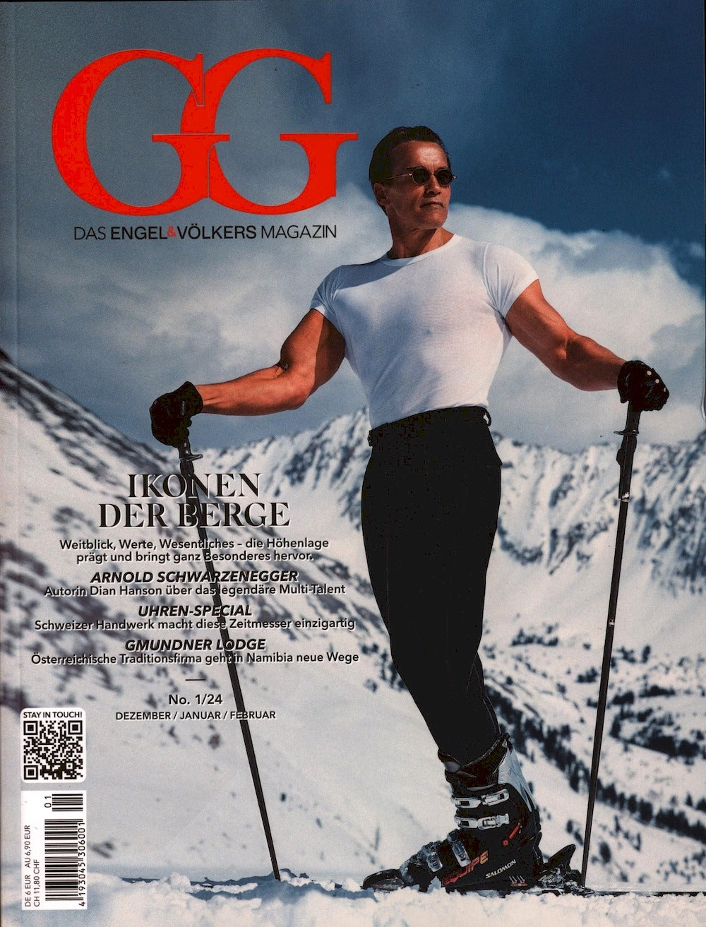GG Revista Alemania 2024-01 Arnold Schwarzenegger Edición original