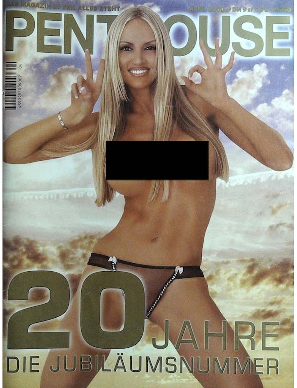 Penthouse Magazin Deutschland 2000-04 Claudia