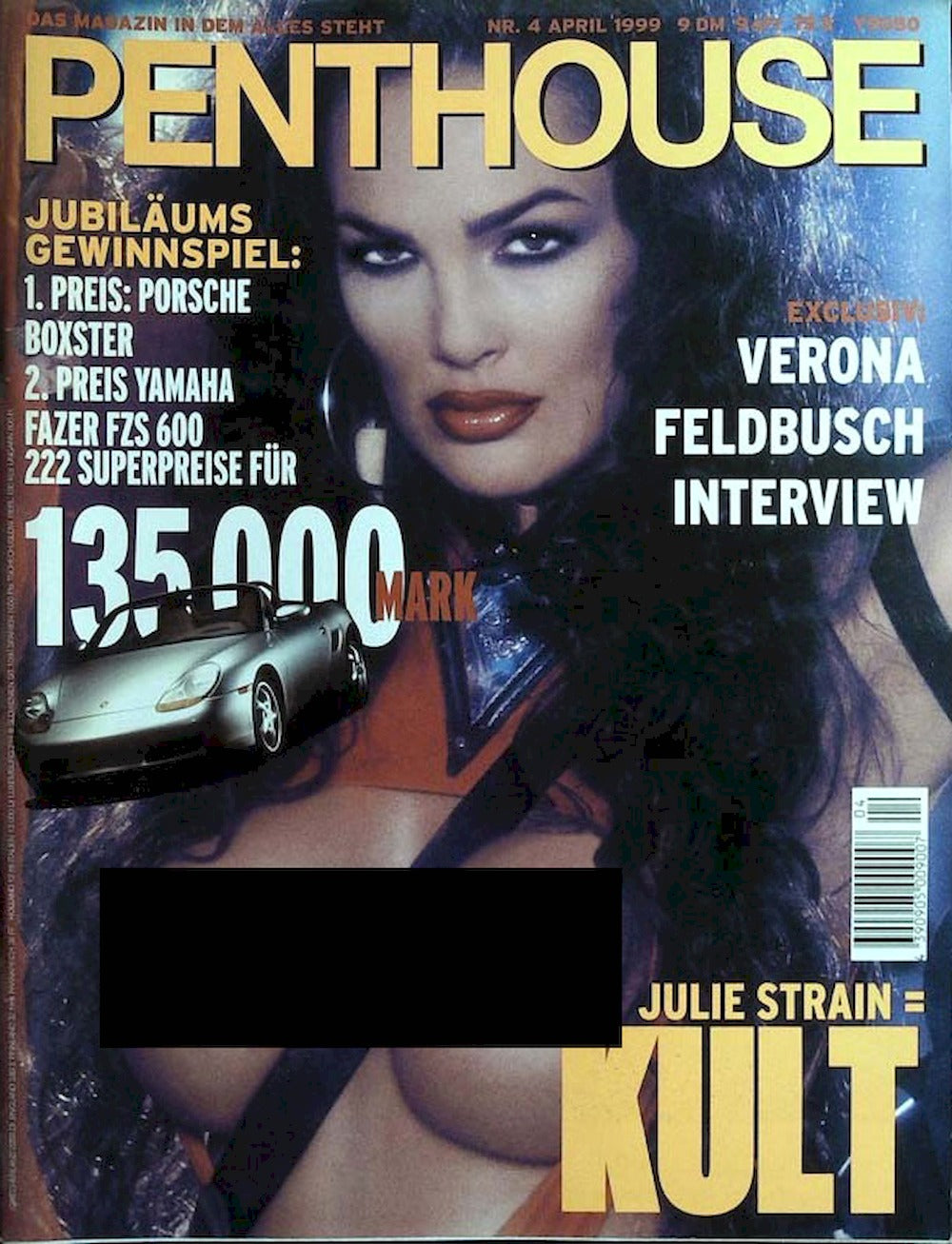 Penthouse Magazin Deutschland 1999-04 Julie Strain Vereona Feldbusch