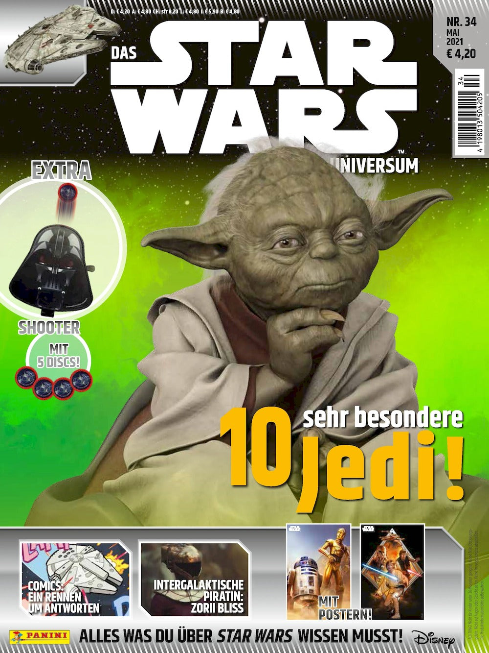 Star Wars Universum Rivista Germania 2021 #34 Jedi Edizione originale