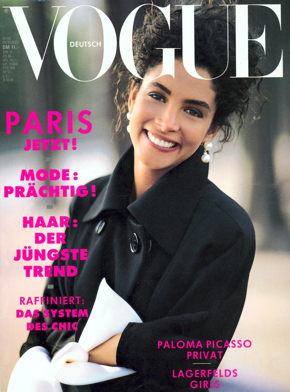 Vogue Magasin Tyskland 1989-10 Kara Young