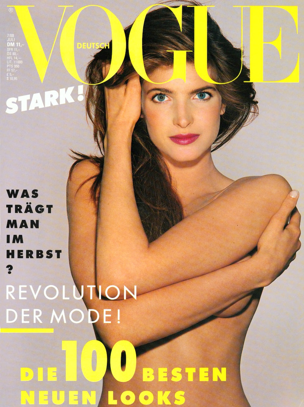 Vogue Magazine Germany 1988-07 Stephanie Seymour