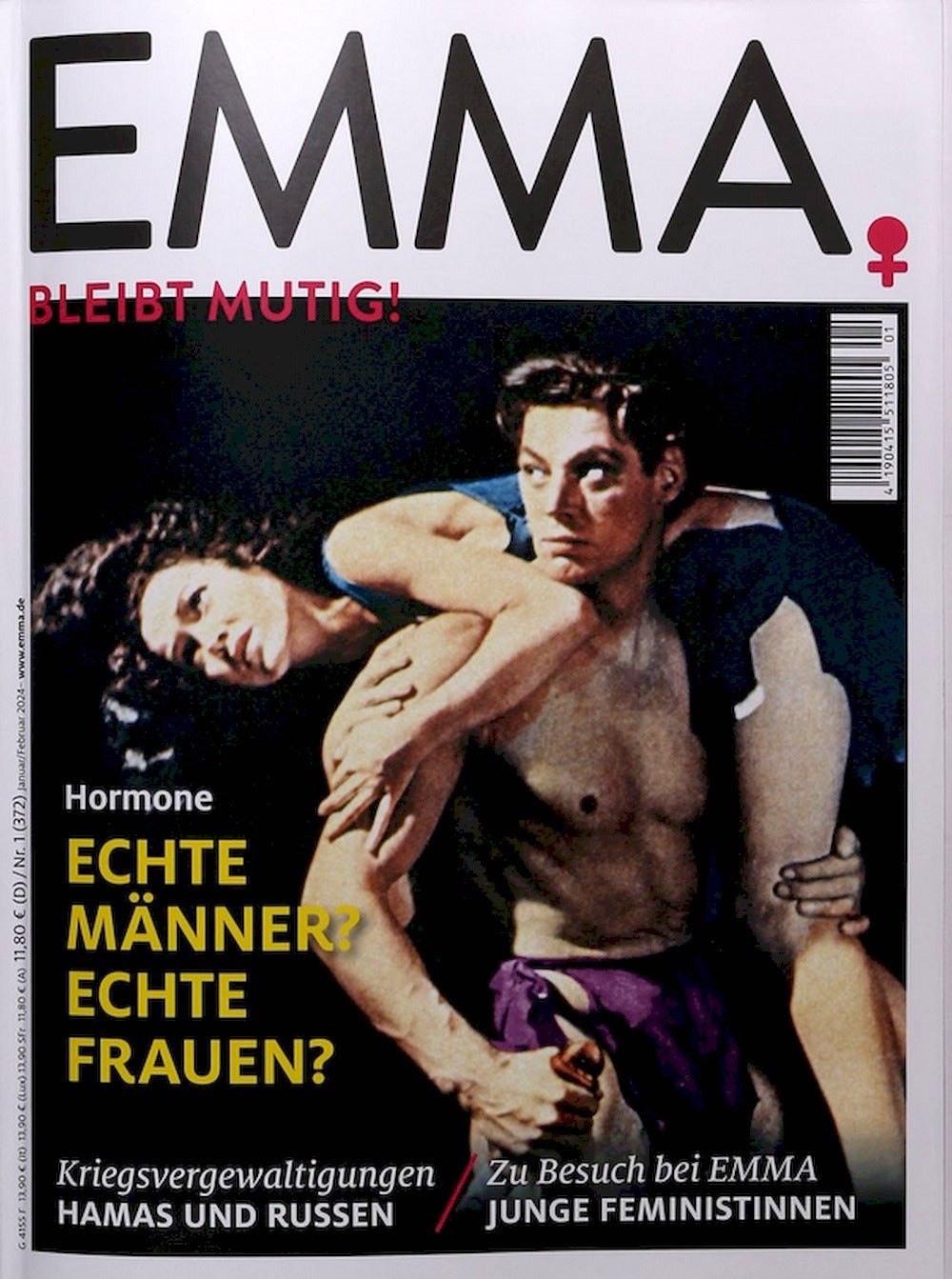 Emma Revista Alemanha 2024-01 – Johnny Weissmüller Maureen O'Sullivan – Edição original