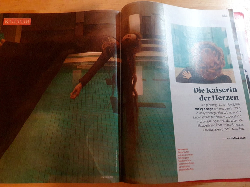 Focus Magasin Tyskland 2022-28 Vicky Krieps Amelie Nothomb