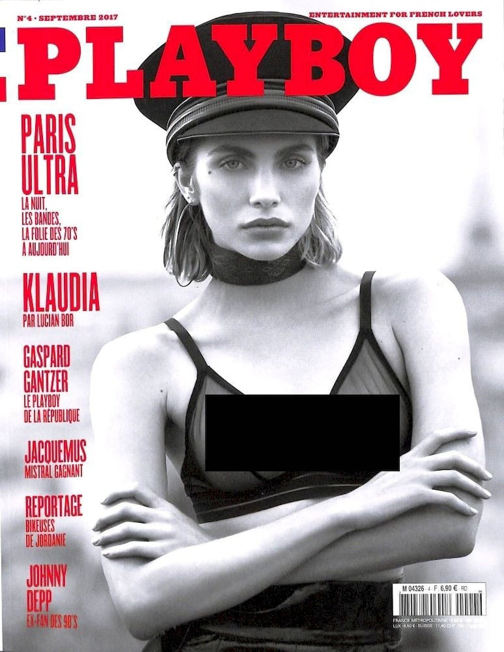 Playboy Magazine France 2017 #04 Klaudia Kapuscinska Original Print Issue