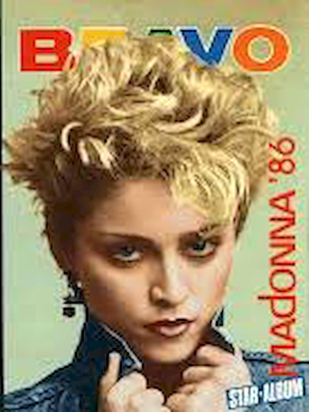 Bravo Star Album Magazine Allemagne 1986 Édition originale