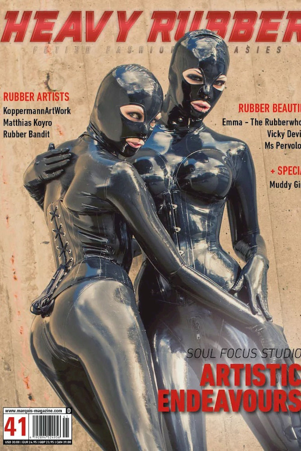 Heavy Rubber Magazine Germany 2021 #41 Emma Lee Original Print Issue