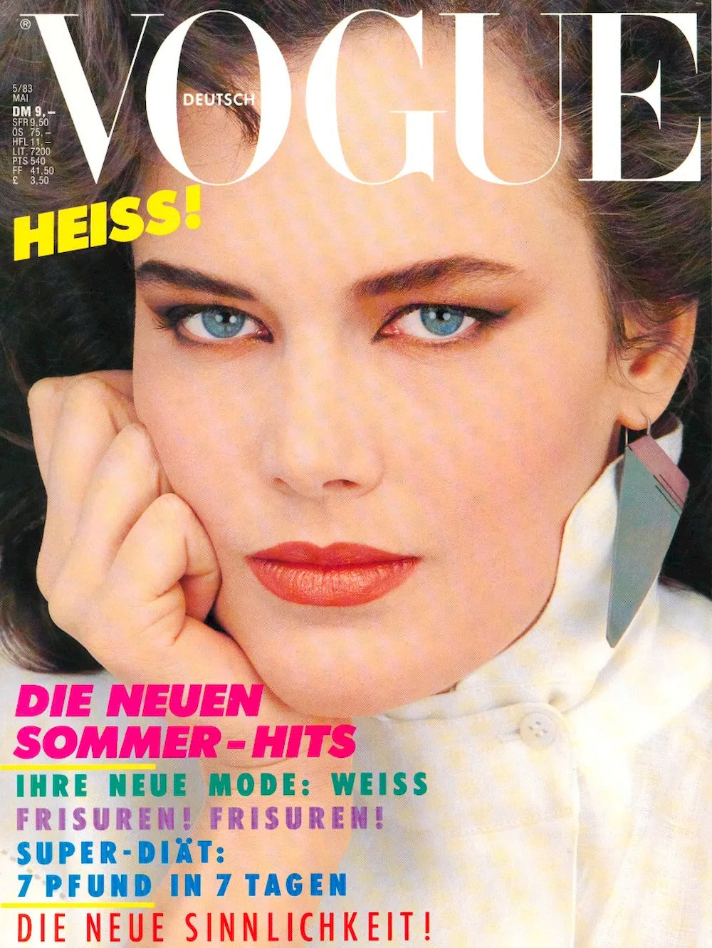 Vogue Magazin Deutschland 1983-05 Lisa Ticknor