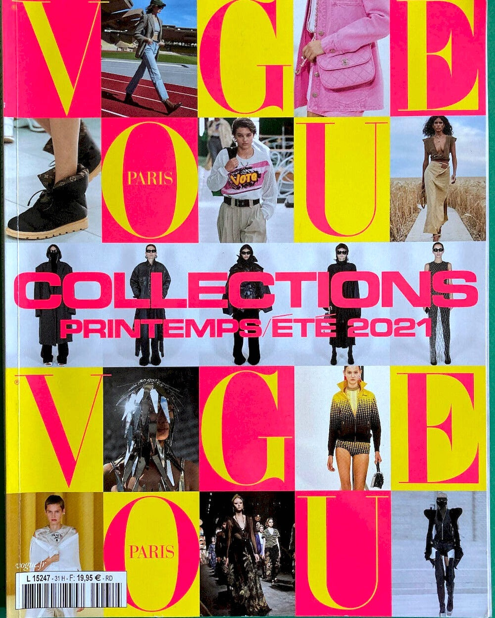 Vogue Collections Magasin Frankrike 2020 #31 Originalutgåva