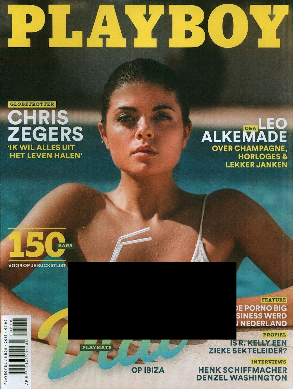 Playboy Magazine Netherlands 2018-08 Didi, Megan Moore Original Print Issue