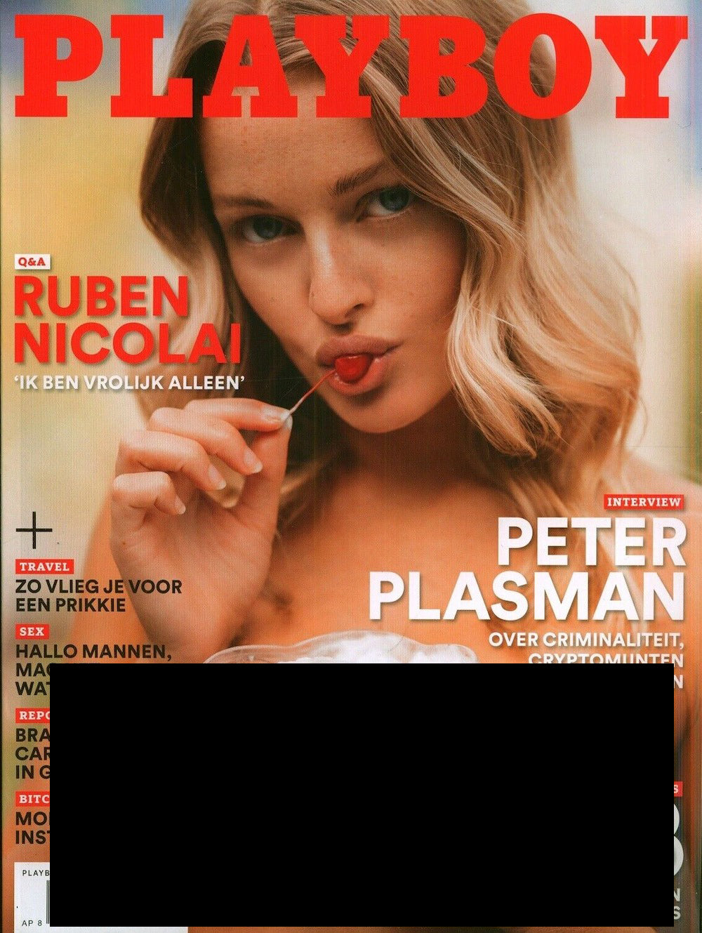 Playboy Magazine Netherlands 2018-02 Megan Samperi Milan Dixon Original Print Issue