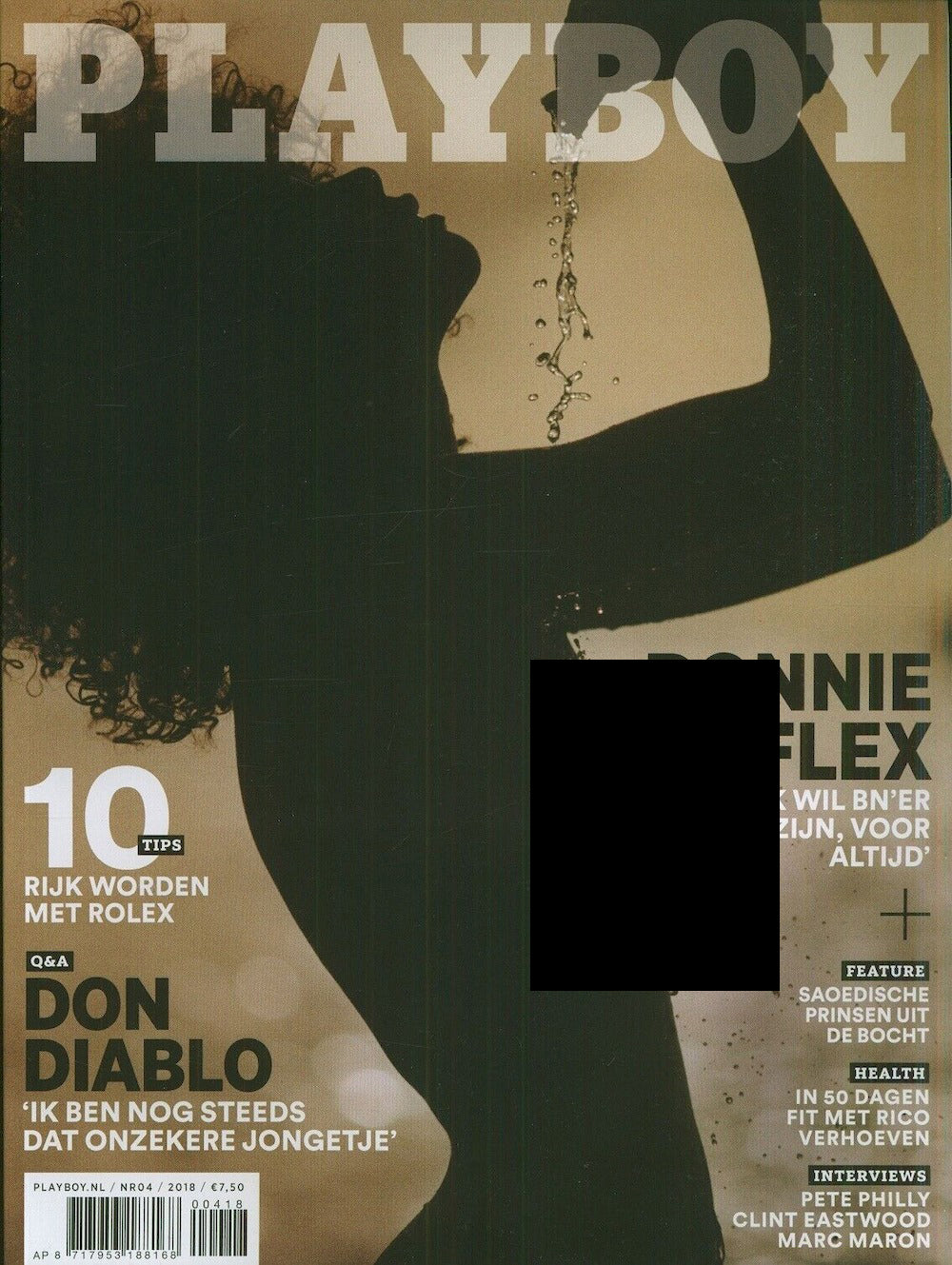 Playboy Magazine Pays-Bas 2018-04 Nereyda Bird Jessica Wall Édition originale