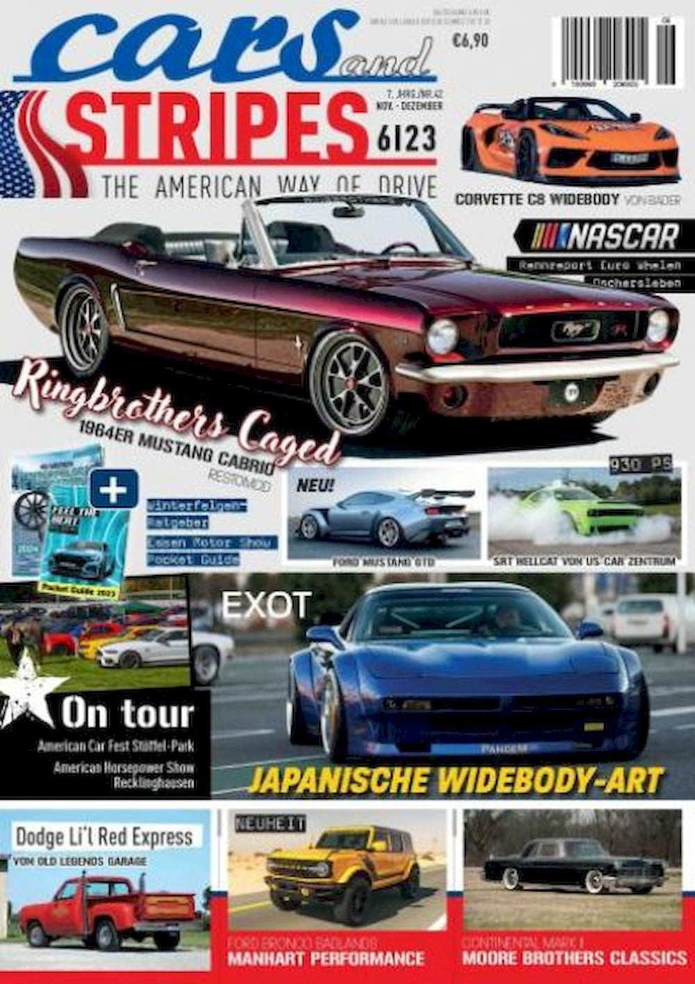 Cars And Stripes Magazine Allemagne 2023-06 Édition originale