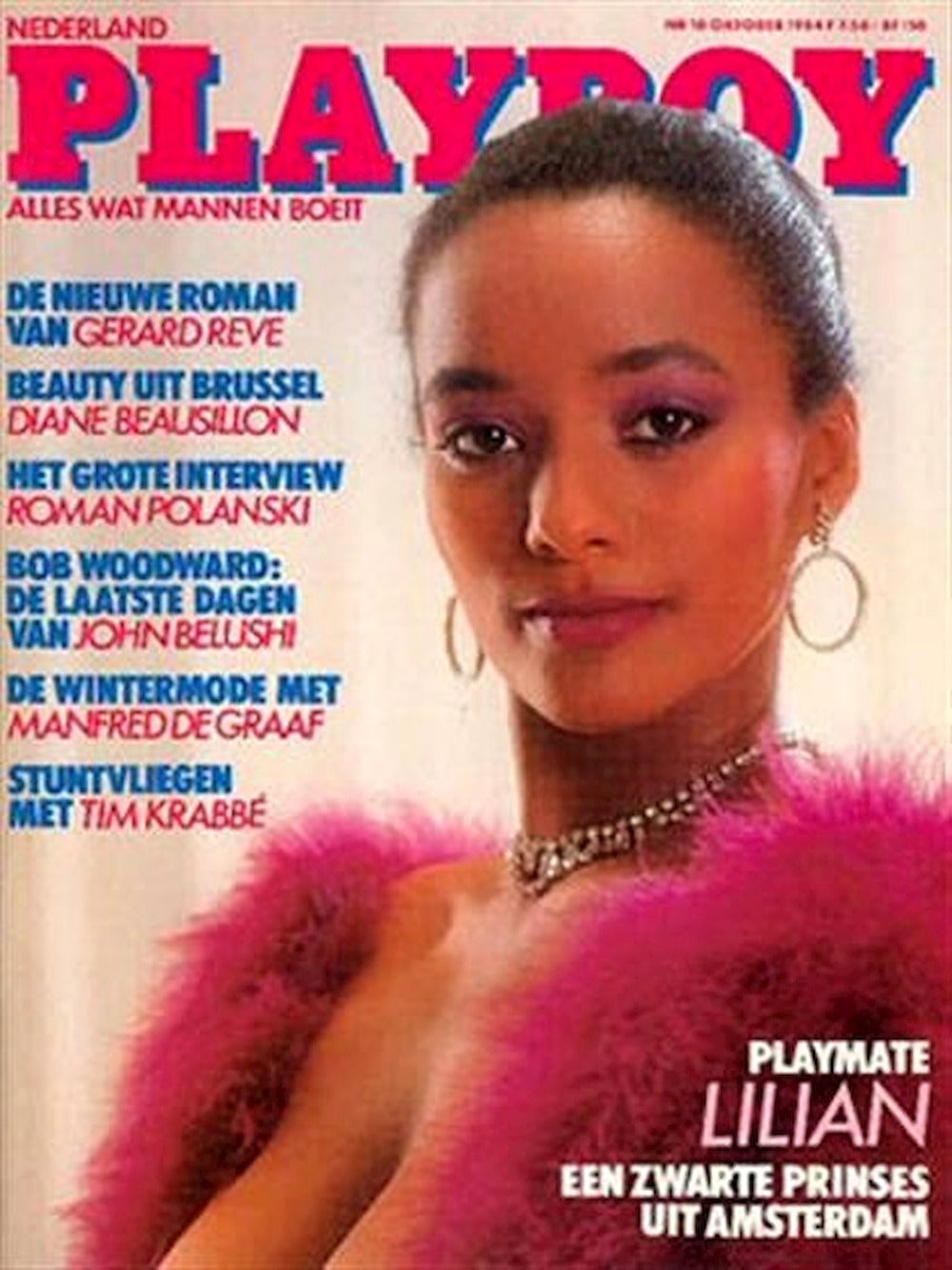 Playboy Magazine Pays-Bas 1984-10 Lilian Van Everdingen Édition originale
